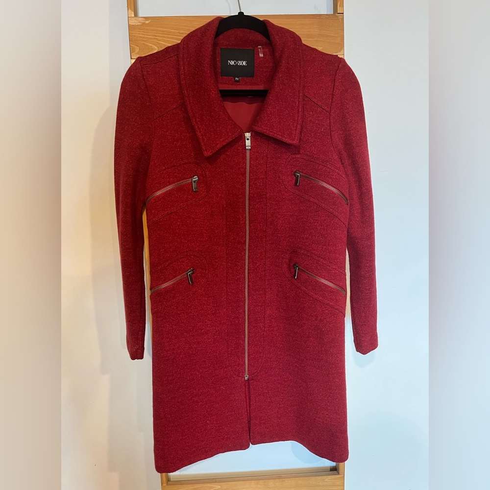 Nic+Zoe Women’s Red Jacket